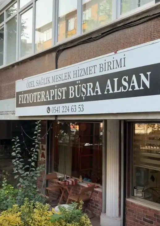 Özel Sağlık Hizmet Birimi Fizyoterapist Büşra Alsan - İstanbul Bakırköy